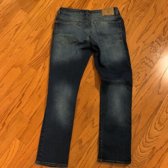 Buffalo by David Bitton size 31/30 Slim Ash distressed denim jeans - Picture 2 of 7